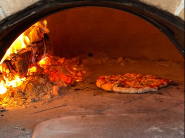 wood burning oven